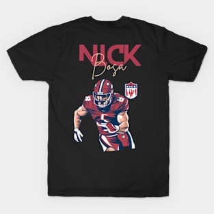 nick bosa the goat T-Shirt